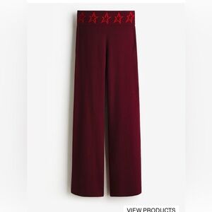 NWT Perfect Moment for H&M Wide-Leg Merino Wool Pants